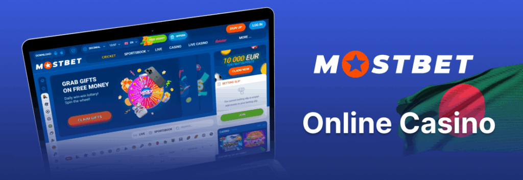 Betting and online casino in Mostbet Bangladesh